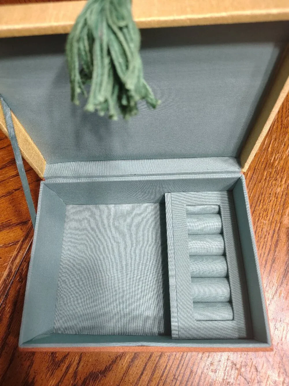 Sequence and Fabric Jewlery Box